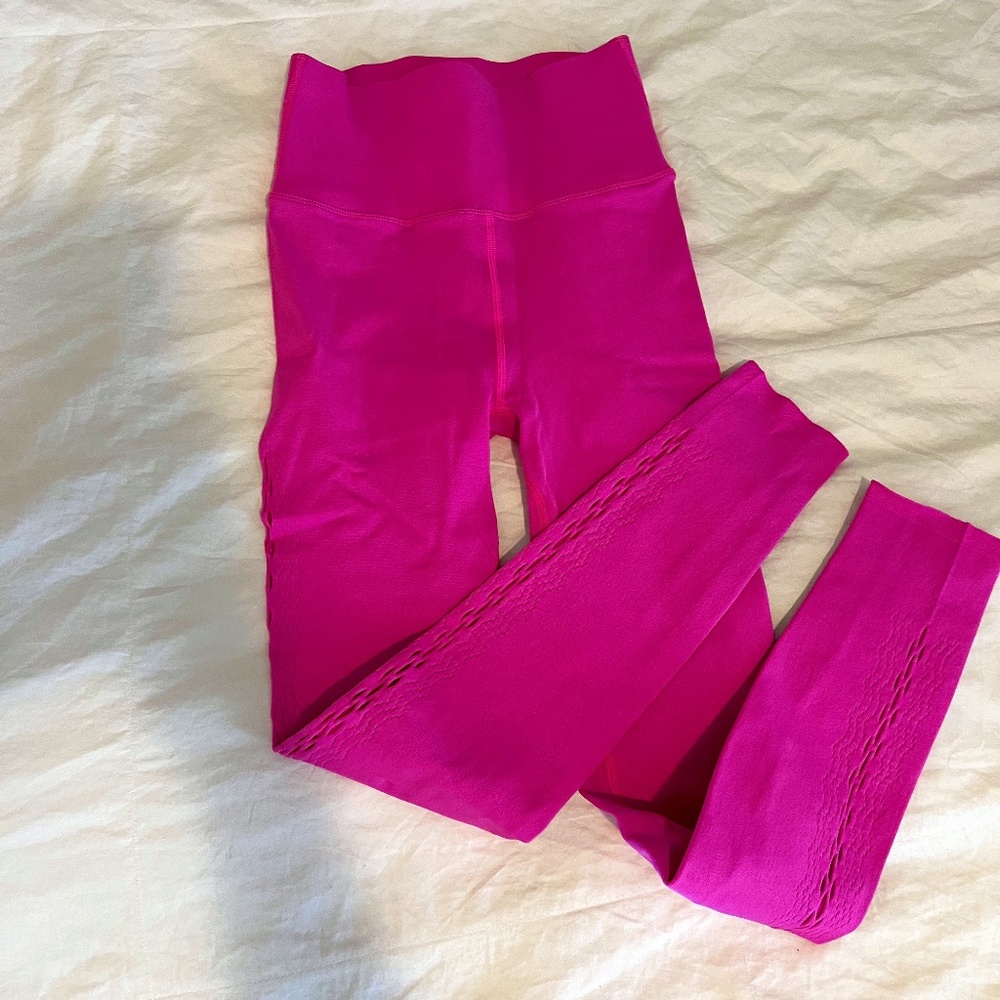 Fabletics hot pink leggings small